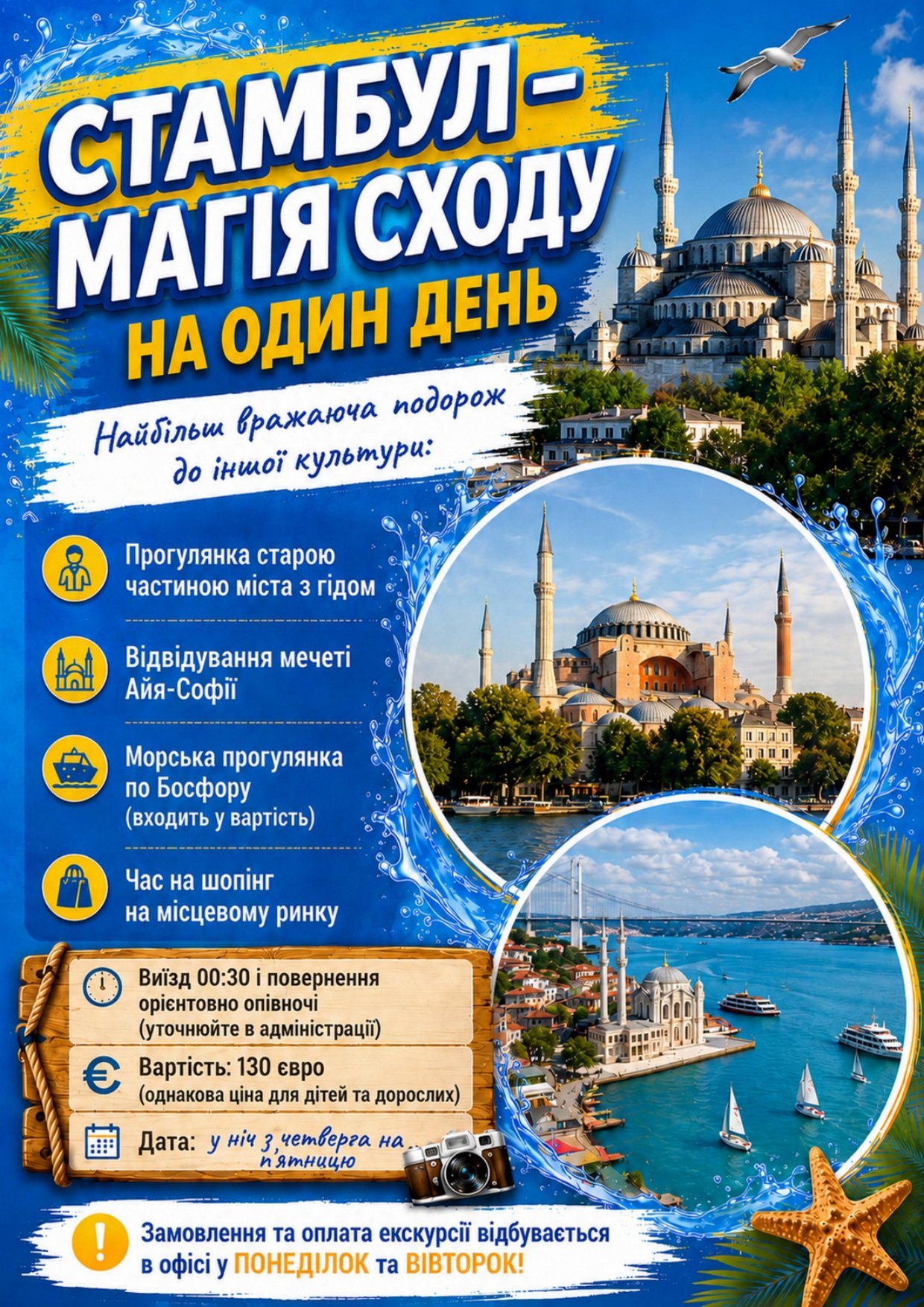 Стамбул — магія Сходу на один день